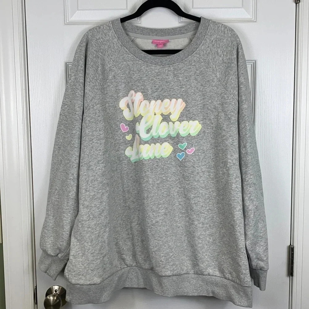 Stoney Clover Lane x Target gray sweatshirt sz 2X
